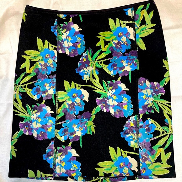 NWT Elizabeth and James tropical print skirt - Picture 1 of 4